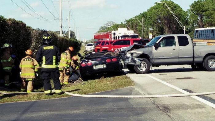 Corvette C5 Crash