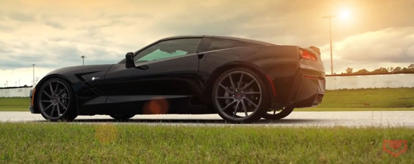 Corvette C7 Stingray on Vossen Wheels Home 2