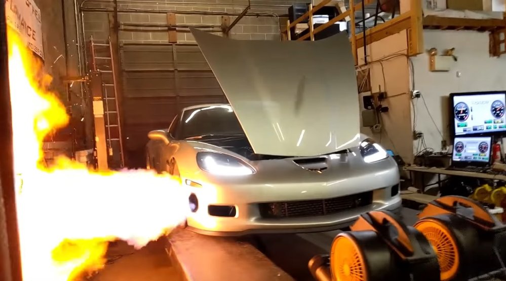 C6 Corvette Z06 Dyno Explosion