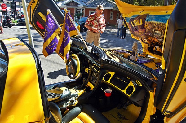 Corvette interior