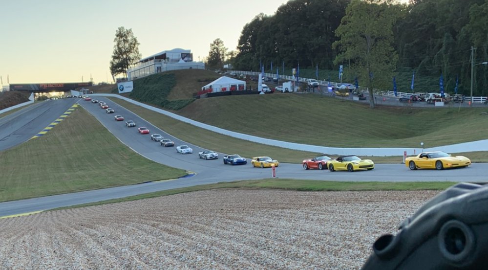 Corvettes on Parade