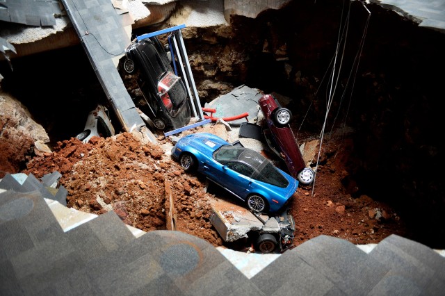 corvette sinkhole