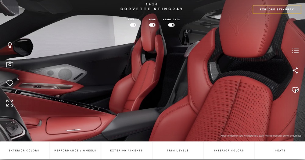 3D Visualizer Lets You Pre-order 2020 Corvette Stingray Today