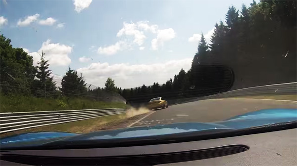 Corvette Z06 Chases BMW M4 Home