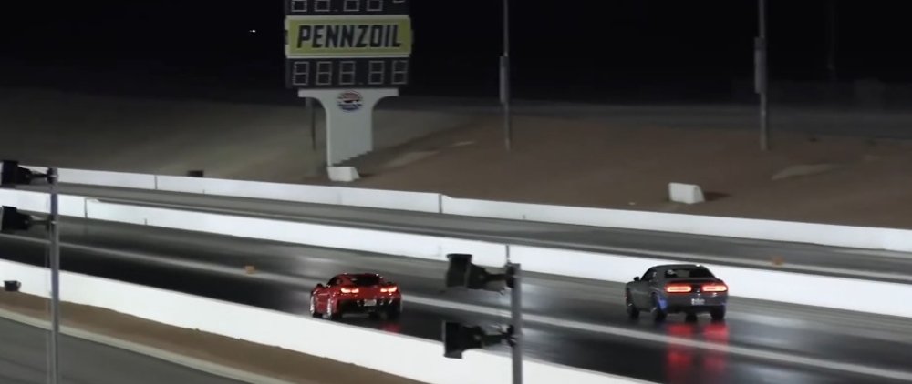 Corvette Beats Hellcat