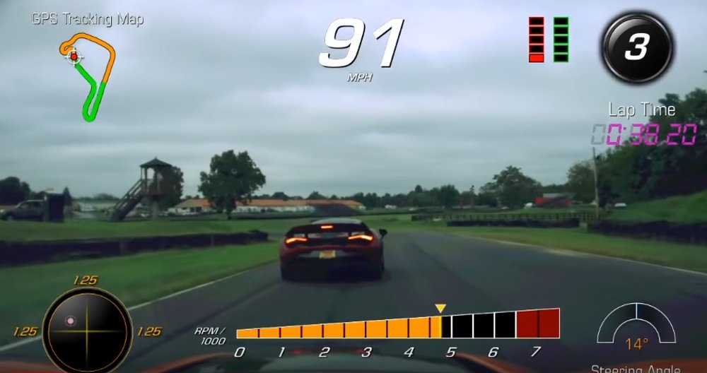 McLaren Vs Corvette ZR1 In-Car Close