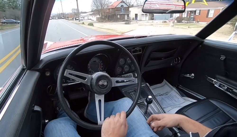 1972 Corvette test drive