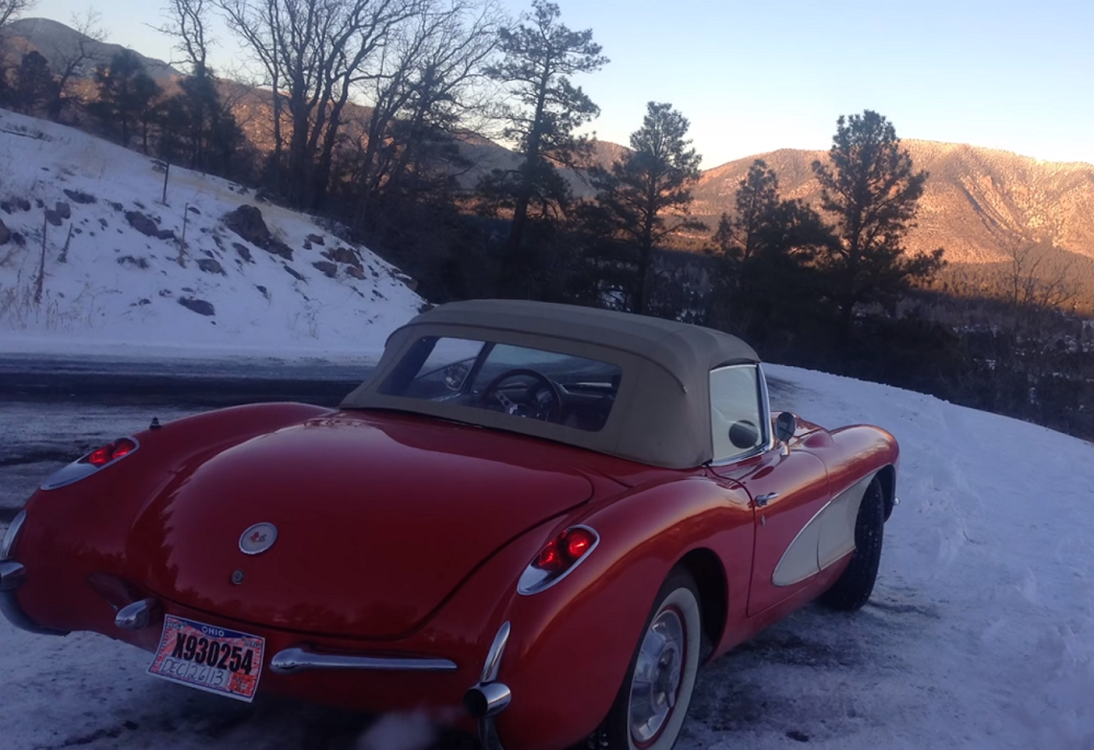 corvetteforum.com Man Goes on Road Trip in His New C1 Corvette