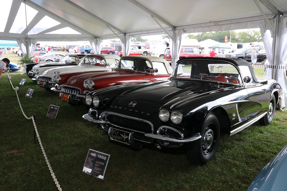 Corvettes at Carlisle