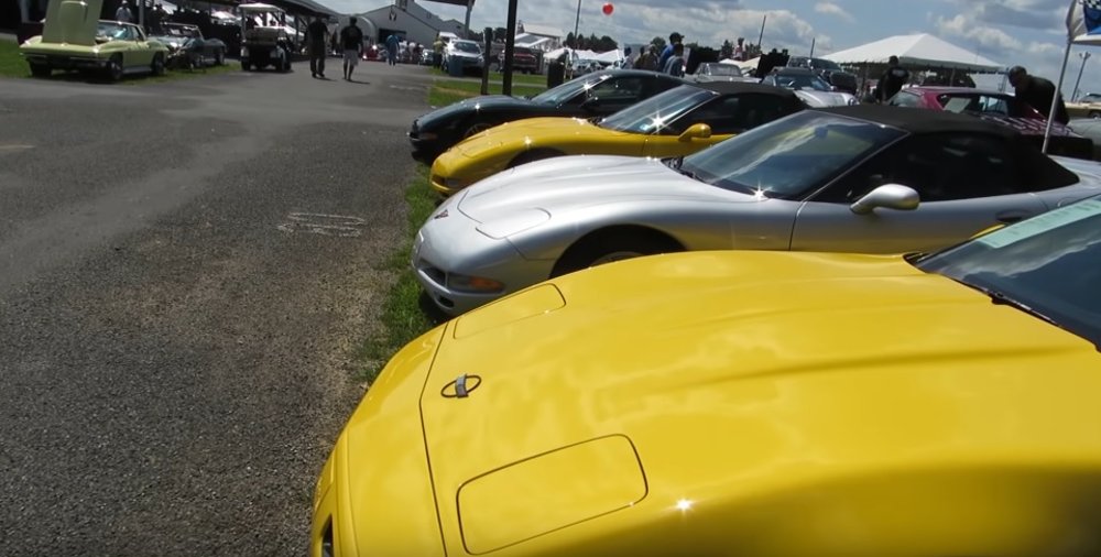 Corvettes at Carlisle Lineup