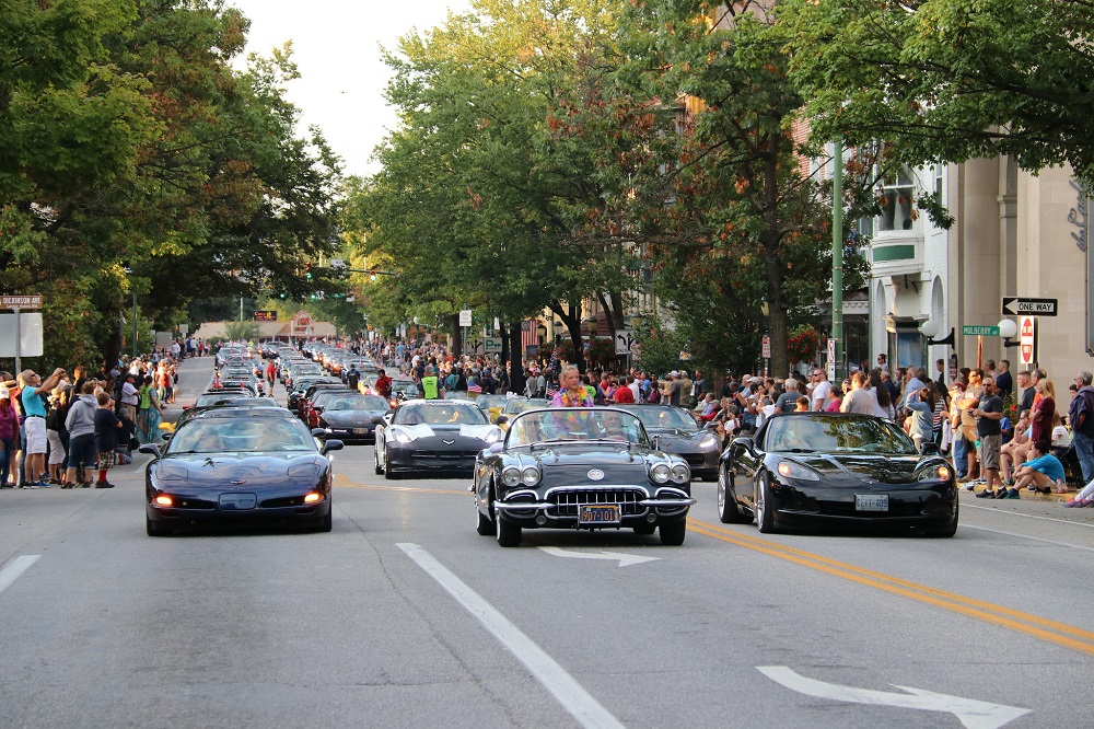 Corvettes at Carlisle