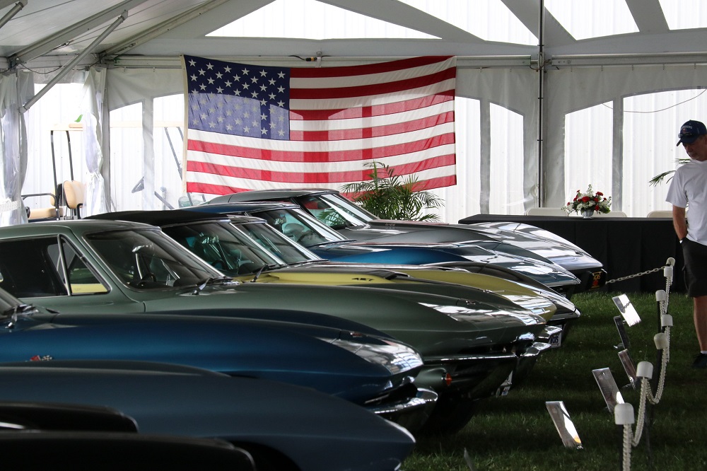 Corvettes at Carlisle