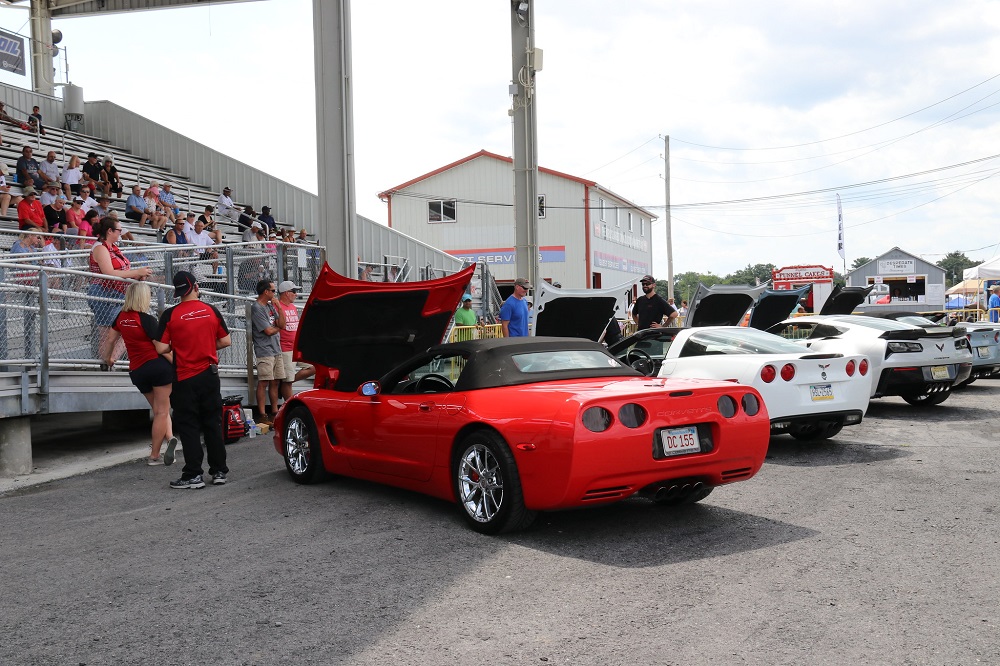 Corvettes at Carlisle