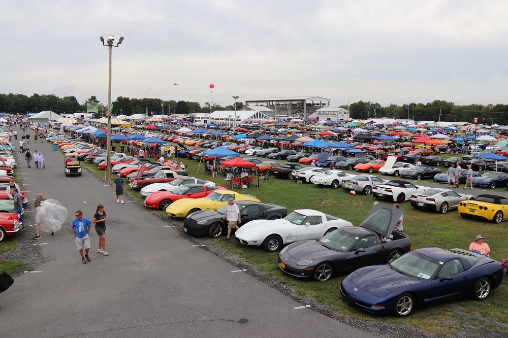 Corvettes at Carlisle