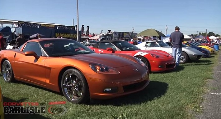 Corvettes at Carlisle