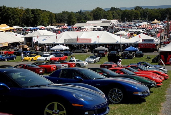 Corvettes at Carlisle