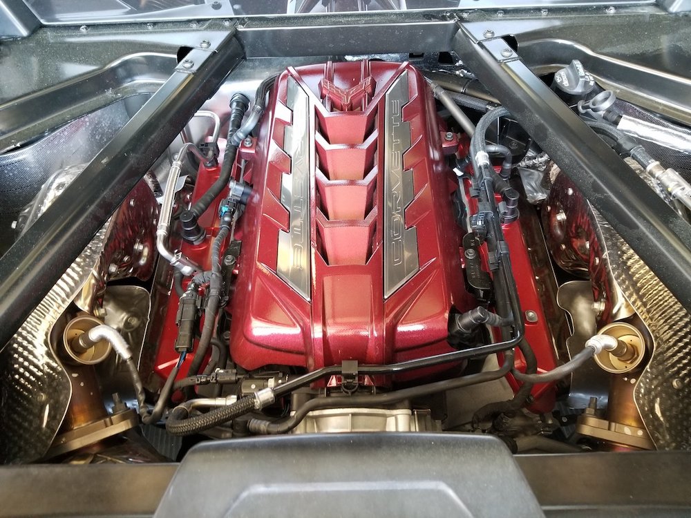 C8 Engine Cover