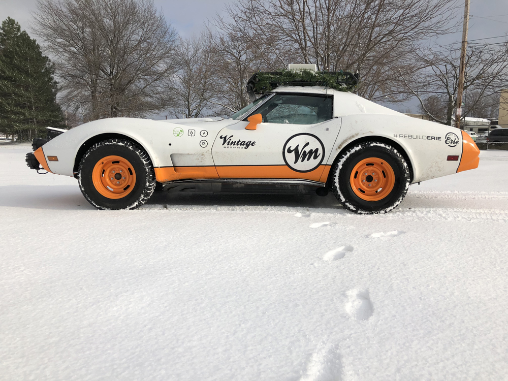 Custom 1976 C3 Corvette Snowvette