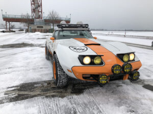 Custom 1976 C3 Corvette Snowvette