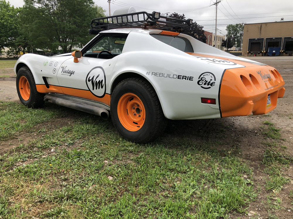 The Snowvette is a Modified C3 Corvette Masterpiece