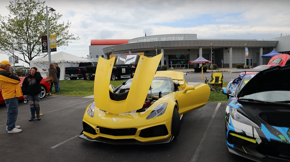 Customized C7 ZR1 Corvette