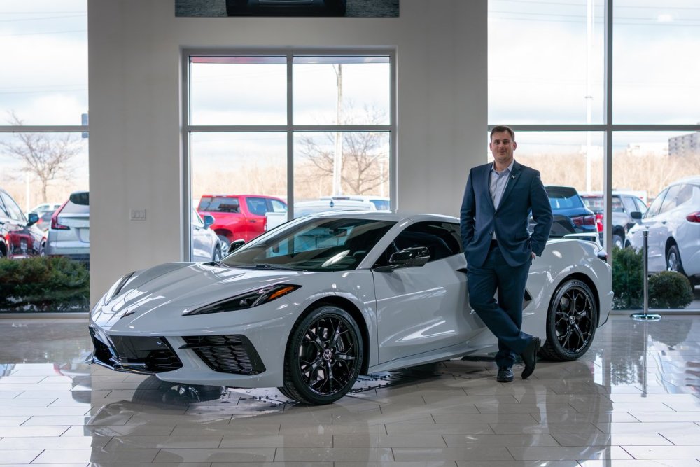 Corvette in the Showroom