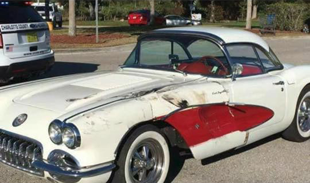 UPDATE: Elderly Driver Accidentally Parks Ford Fusion Atop Corvette