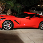 Corvette C7 Valet Hitting 50 mph in Garage Caught on Video