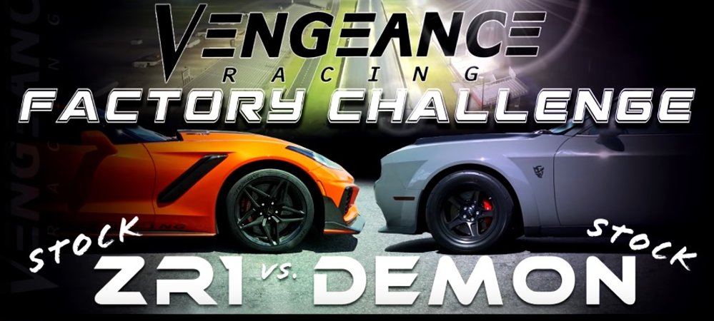 Vengeance Racing Corvette ZR1 Vs Demon Banner