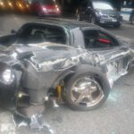 C5 Corvette Gets Destroyed In Crash, Driver Walks Away