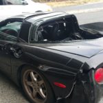 C5 Corvette Gets Destroyed In Crash, Driver Walks Away