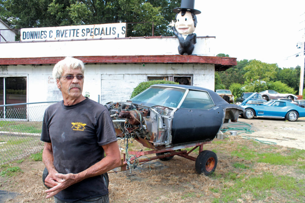 Corvette Restorer Donnie Hall Jr