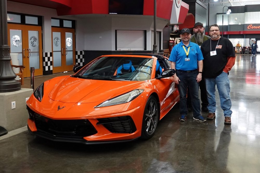 Corvette Museum Delivery