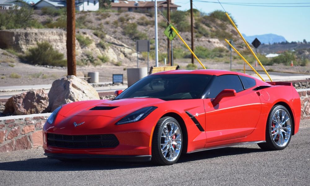 Corvette Visits Spaceport America (Gallery)