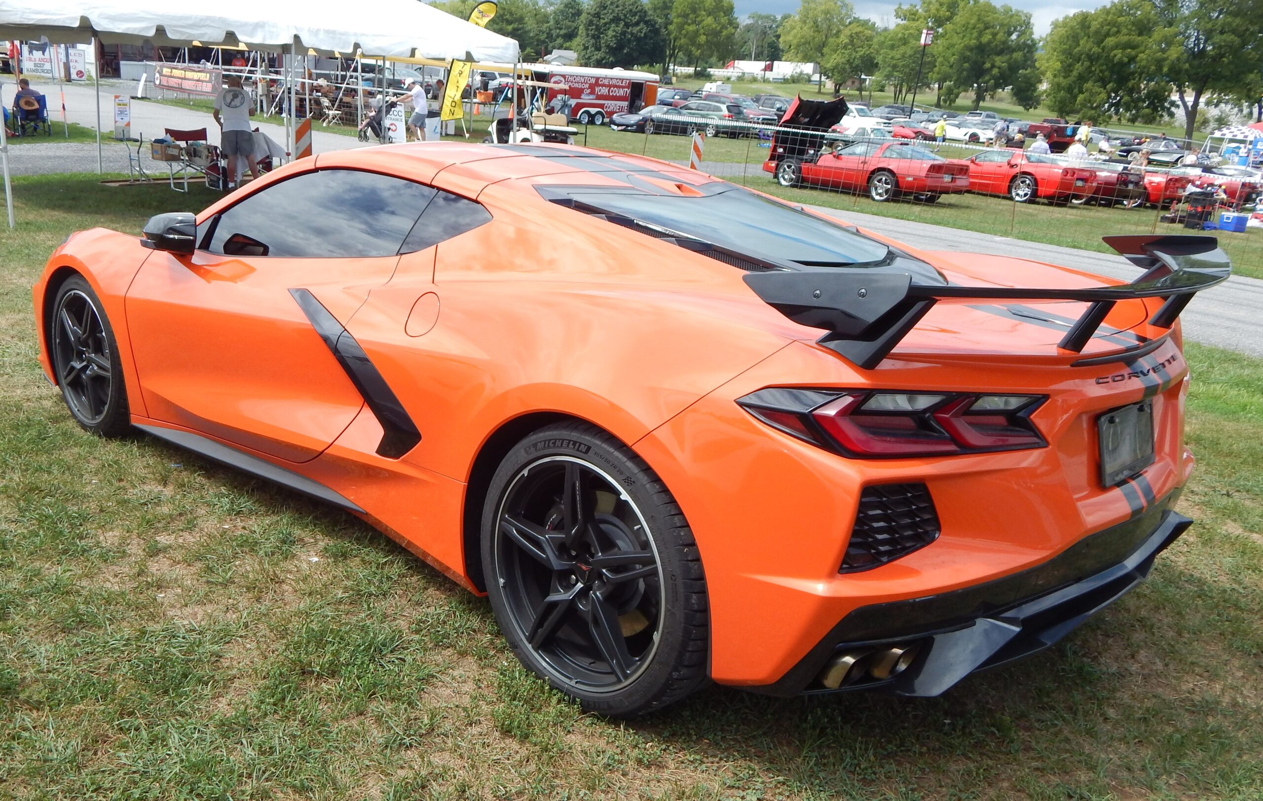 Orange and Black C8