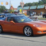 Corvettes at the Woodward Dream Cruise