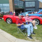 Corvettes at the Woodward Dream Cruise