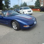 Corvettes at the Woodward Dream Cruise