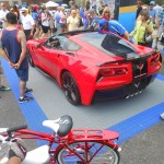 Corvettes at the Woodward Dream Cruise