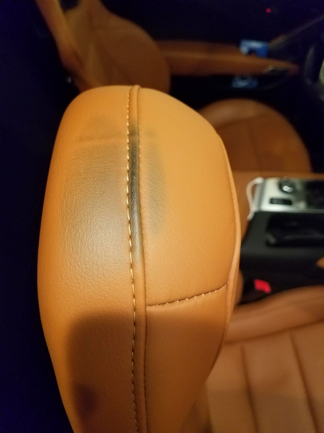 Corvette Passenger Seat Smudging