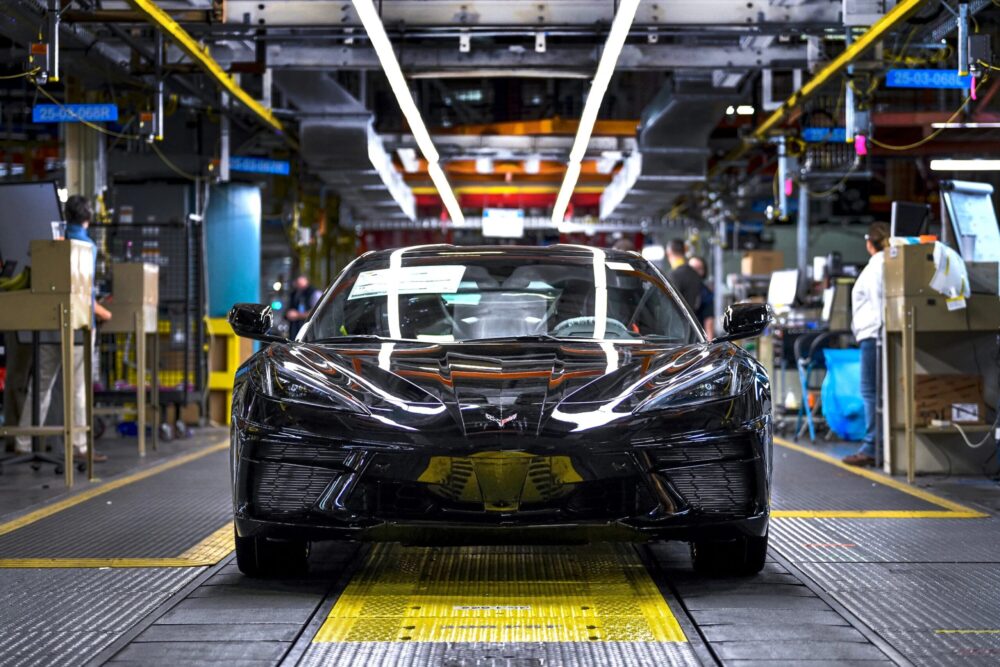 First 2020 Corvette Leaving Bowling Green