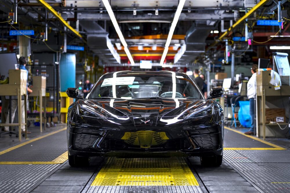 C8 Corvette at Bowling Green Assembly Plant