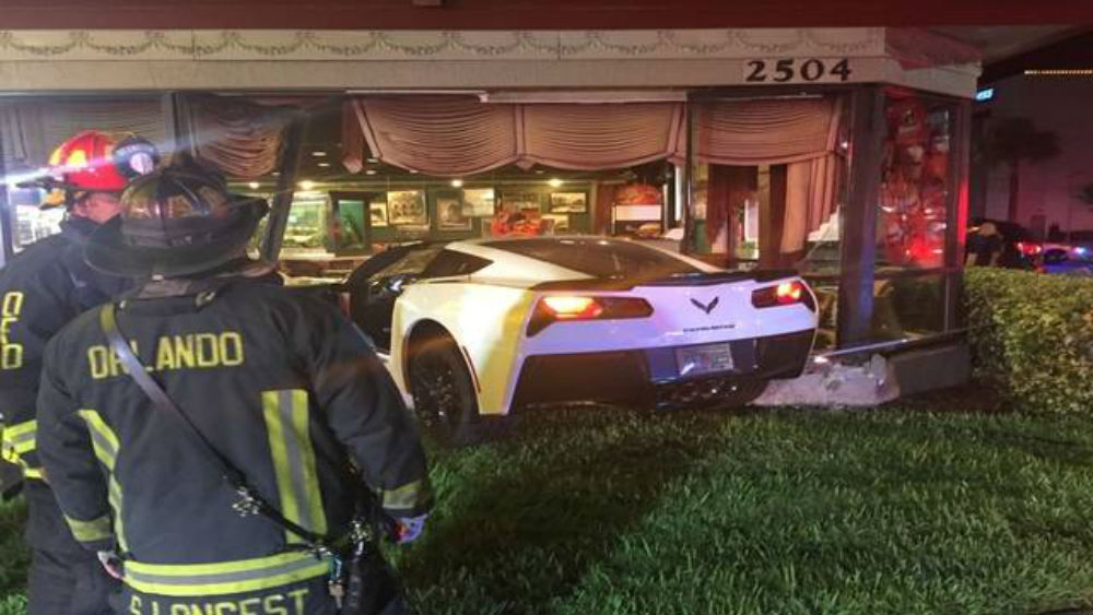 Corvette Visits McDonald's