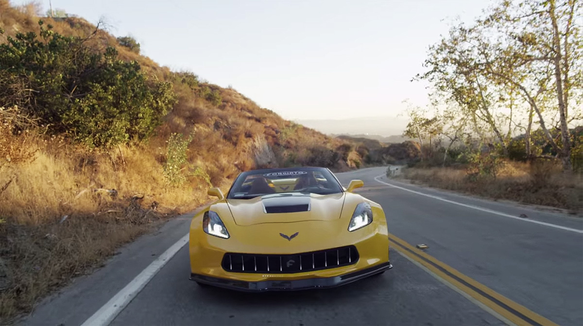 Forgiato C7 Corvette with Active Grille