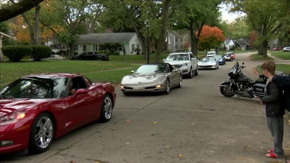 Fort Wayne Corvette parade