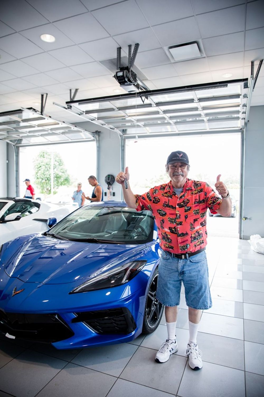 Jeff Franz and his new Corvette