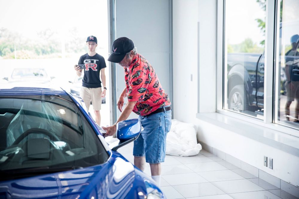 Jeff Franz and his new Corvette