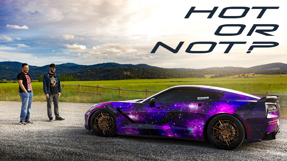 Galaxy Wrapped Corvette: Hot or Not?