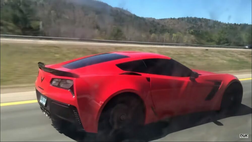 Taking the Z06 Out For Ice Cream With a 180 Pound Pitbull