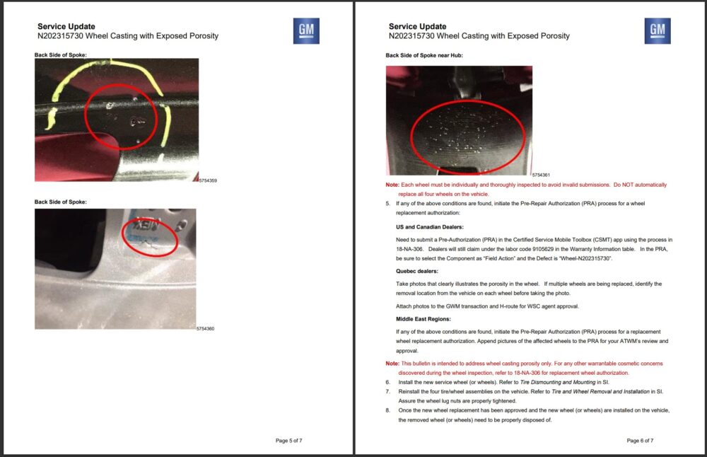 GM C8 Corvette Service Bulletin